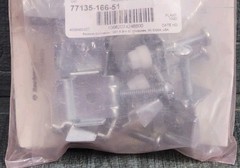 Allen-Bradley 77135-166-51 Mounting Clip Kit, Mem Card Retainer, Mount Template