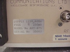 Smith Myers Communications Signal Processor | ART-875