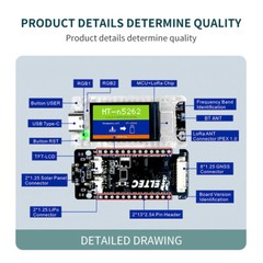 HelTec AutoMation Node T114 LoRa Development Board nRF52840 SX1262 Module Type-C