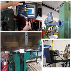 Linear Scale Digital Readout 2/3 Axis DRO Display Kit for Bridgeport Mill Lathe