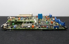 INDRAMAT motherboard CDR2 with board 109-0698-2A01-04 opposite side 09-0698-2B01-04