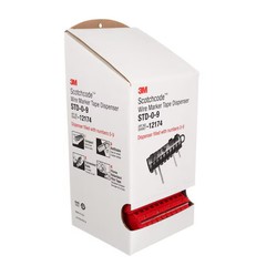 Wire Marker Dispenser w/Tape, Preprinted, Legend 0 to 9, Polyester Film, 5,760