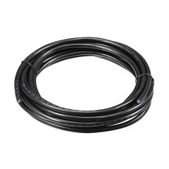 RVV Wire Cable 4 Conductor PVC Coated Copper 20AWG 16.4Ft 0.5x4mm² Black