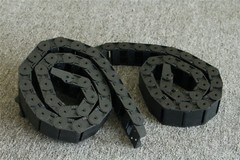 2Pcs 18x37mm R38 Plastic Semi Closed Cable Drag Chain Carrier US Shipping