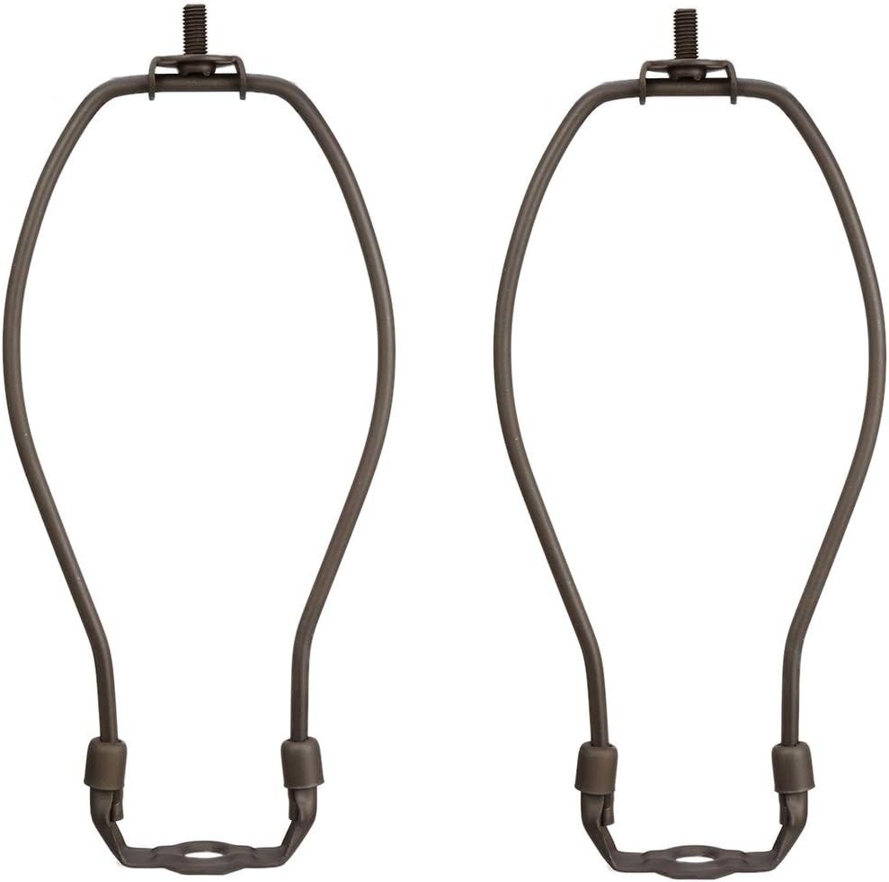 Lamp Harp Holder 6 Inch Rustic Bronze Detachable Harp Table Lamps Floor Lamps