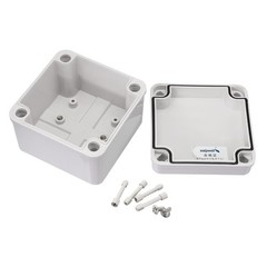 100 x 100 x 75 mm Electronic ABS P DIY Junction Box Enclosure Case Gray