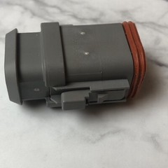 10x DT06-08SA-E008 Deutsch DT 8-Pin Plug Connector Kit Gray A-Key Shrink Boot