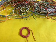 Lot of Assorted Electrical mini Wire Cable Harness Leads Connectors RE