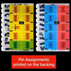 Versatile 161-Piece IC Kit for Electronics Projects with Detailed Specifications