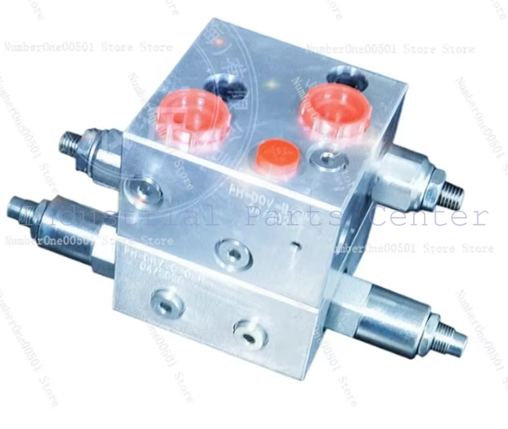 MGLR Counterbalance Valve Block for Hydraulic Motors (Physical drawing provided)