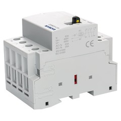 4 Pole Modular Contactor 63A 2NO2NC Normally Open Normally Closed DIN Rail