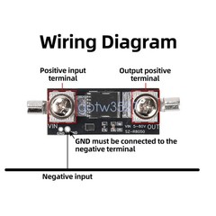 80V 50A High-Current Ideal Diode Module Charging Anti-Reverse Current Protection