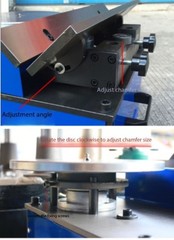 Bench-Top Molding Steel Trimming and Deburring Machine for CompositeSlidingRails