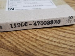 (2 PCS) 119LC-470033N0 RF Adjustable Inductor, Through Hole TOKO *US STOCK*