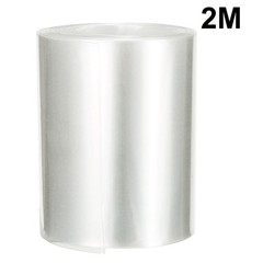 PVC Heat Shrink Tubing Tube 65mm Flat Width for AA Shrink Film 2M Clear