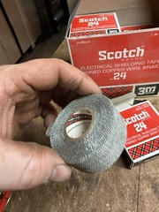 New 3M Scotch Electrical Shielding Tape Tinned Copper Wire Braid 10 Rolls No 24