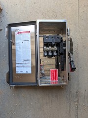 Square D HU361DS – 3P 600V 30A Non-Fusible Disconnect – NEMA 4 – NEW