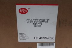 Fireye DE4599-020 Cable And Connector W/ Conduit Adapter 20ft