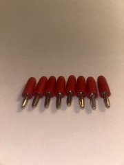 Banana Plug 5kV 15A Red, Green, Black (Lot Of 32)