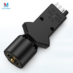 Truck Trailer 7 Blade 4 Pin Vehicle Plug Tester Wire Light Brake Towing Fuse LED