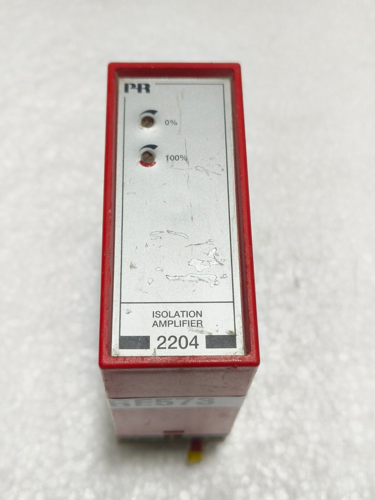 PR ELECTRONICS 2204 ISOLATION AMPLIFIER 24VDC 2204 D (FREE SHIP FEDEX/DHL)