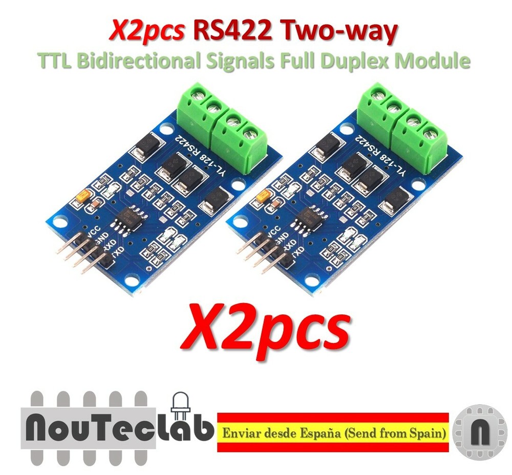 2pcs RS422 Two-way Transfer Between TTL Bidirectional Signals Full Duplex MAX490