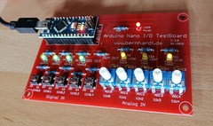 Arduino Nano Development Board for education as PLC / PLC Modbus RTU PCB