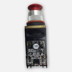NEW ALLEN BRADLEY 800MR-FX /A RED PUSH/PULL BUTTON
