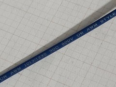 Atlas Wire #18awg Solid Tinned Copper UL-1015/1230 Hook-Up Wire Dark Blue /50ft