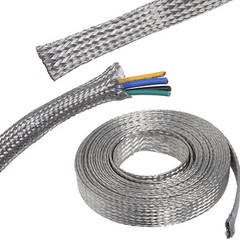 Metal Cable Shielding Sleeve Ground Straps EMI RFI ESD EMF Wire Sheathing Lot