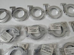 29pcs NW40 / KF40 WING-NUT CLAMP Aluminum – Vacuum Part Lot NEW