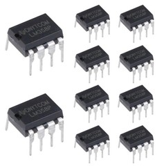 10PCS LM358P LM358 Dual Industry-Standard Dual Operational Amplifier IC DIP-8
