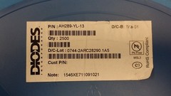 (25 PC) AH289-YL-13 DIODES INC Fan Motor Controller 6-Pin(5+Tab) SOT-89 T/R ROHS