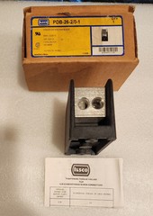 Ilsco PDB-26-2/0-1, 12 to 2/0, 14 to 2 AWG Secondary, Distribution Block, 1pc
