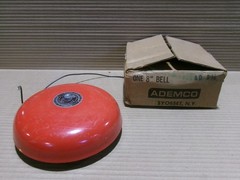 Ademco AD 8-12 8″ Red Fire Alarm Bell AK