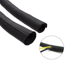 Braided Sleeving Self Closing – Braid Cable Wiring Harness Loom Protection Color