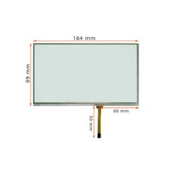 7 inch For R4070C9 164×99MM Resistive touch screen