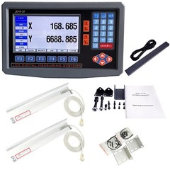2 Axis LCD Digital Readout for Milling Lathe Machine with Precision Linear Scale