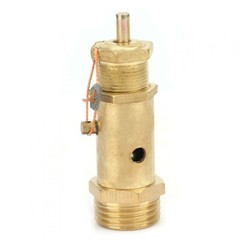 1PC G1/2 Safety Release Pressure Valve Brass Fit For Boiler Steam Generator(8KG)