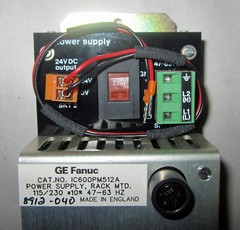 General Electric Multiloop Power Supply, Model IC600PM512A, GE Fanuc Series Six