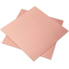 0.3-6mm Natural 99% Pure Copper Sheet Plate Metal guillotine cut -Multiple Sizes