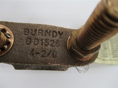 Burndy GD1526 , Mechanical Grounding Connector , 2 Parallel Cables to Rod