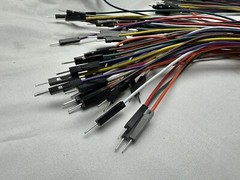 Breadboard Jumper Wires 22AWG 3 Packs of 100 Pieces Mix Pack More Red Black
