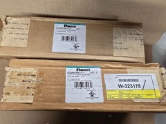 2 PANDUIT GB2B0306TPI-1 Tin Plated Copper Grounding Busbar 1/4″x 2″ x 12″