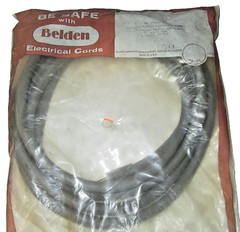 NOS Belden NEMA 5-15 Heavy Duty 12ft Extension Cord 15A/125V 14 AWG Made in USA
