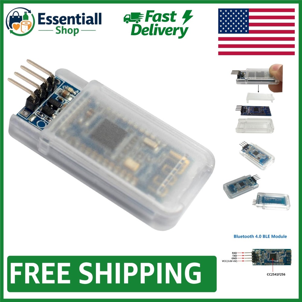Compact HM-10 Bluetooth 4.0 BLE Module for Arduino – Easy 4PIN Connection
