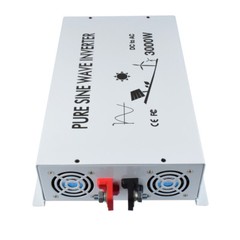 3000W Pure Sine Wave Inverter 24V DC to 120V AC Solar Generator Inverter new car