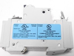 Siemens 5SJ4206-7HG41 MCB Miniature 6A Circuit Breaker 2P 240V MCB