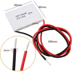 10x Thermoelectric Power Generator Peltier TEG Chip Module High Temperature 150℃