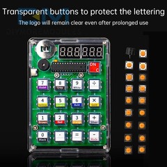 LED Digital Tube Display Calculator Electronic DIY Kit Soldering Practice Parts